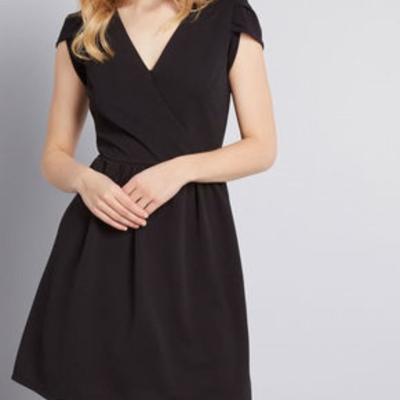 Modcloth black dress Clearance